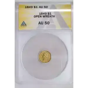 Gold Dollars---Liberty Head 1849-1854 -Gold- 1 Dollar