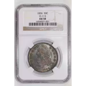 Half Dollars---Capped Bust, Lettered Edge 1807-1836 -Silver- 0.5 Dollar