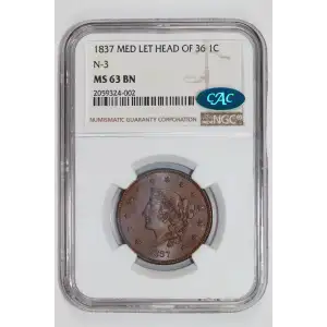 Large Cents-Coronet Head 1816-1839
