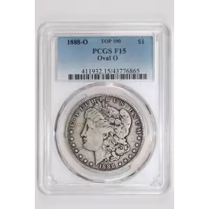 1888-O $1 Oval O TOP 100