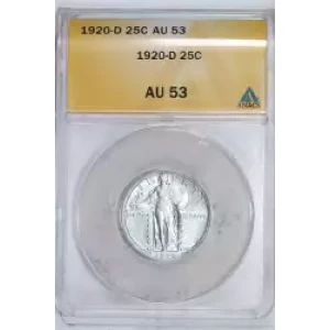 Quarter Dollars---Standing Liberty