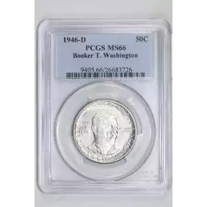 1946-D 50C Booker T. Washington