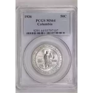1936 50C Columbia