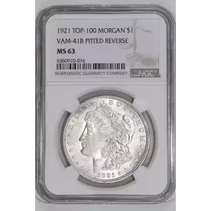 1921 TOP-100 VAM-41B PITTED REVERSE 