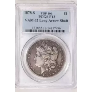 1878-S $1 VAM 62 Long Arrow Shaft (2)