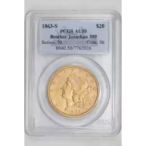 1863-S $20 (2)