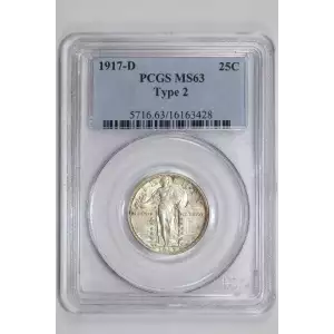 1917-D 25C Type 2