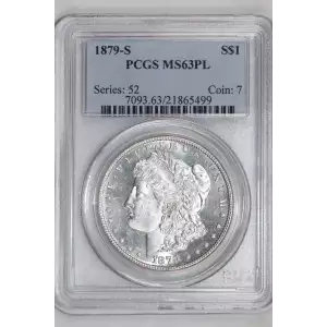 1879-S $1, PL