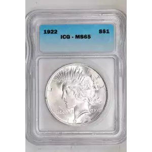 Peace Silver Dollar
