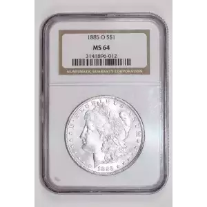 1885-O MORGAN DOLLAR NGC MS64 (2)