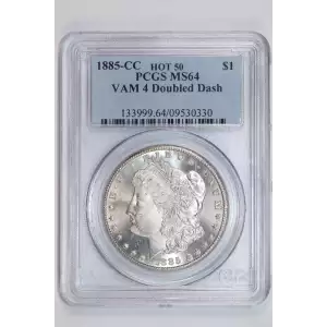 1885-CC $1 VAM 4 Doubled Dash HOT 50 (2)
