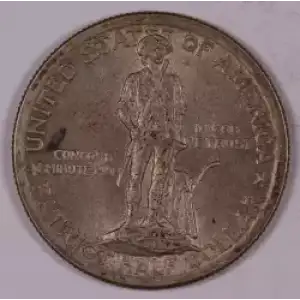 Classic Commemorative Silver--- Lexington - Concord Sesquicentennial 1925 -Silver- 0.5 Dollar