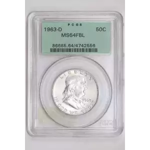 1963-D 50C, FBL