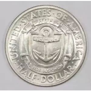 Classic Commemorative Silver--- Providence, Rhode Island, Tercentenary 1936 -Silver- 0.5 Dollar