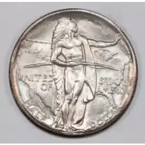 Classic Commemorative Silver Oregon Trail Memorial 1926 -1939 Silver -  0.5 Dollar