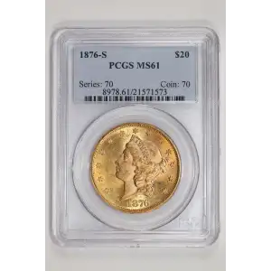 1876-S $20