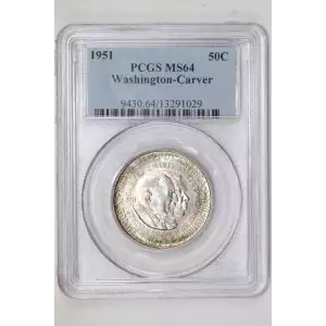 1951 50C Washington-Carver