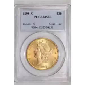 1898-S $20