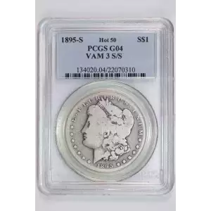 1895-S $1 VAM 3 S/S HOT 50