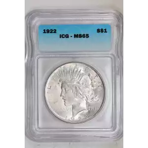 Peace Silver Dollar