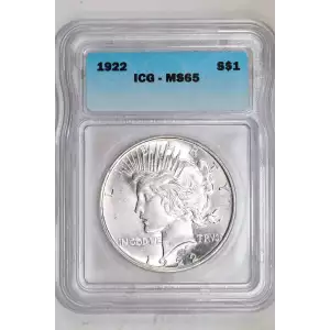 Peace Silver Dollar