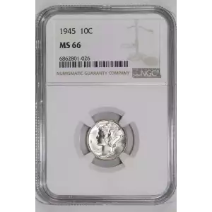 Dimes---Winged Liberty Head or Mercury 1916-1945 -Silver- 1 Dime