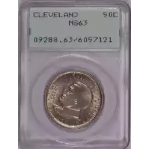 1936 50C Cleveland