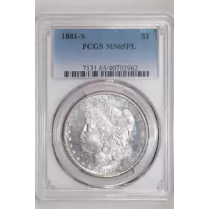 1881-S $1, PL