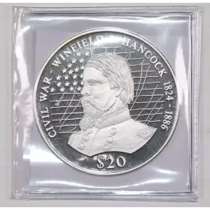 LIBERIA Silver 20 DOLLARS