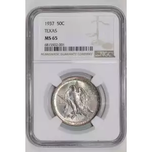 Classic Commemorative Silver--- Texas Independence Centennial 1934-1938-Silver- 0.5 Dollar