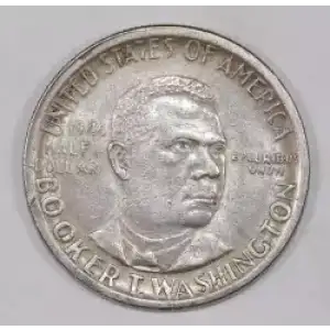 Classic Commemorative Silver--- Booker T. Washington Memorial 1946-1951-Silver- 0.5 Dollar