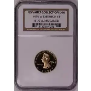 1996 SMITHSONIAN INSTITUTION ULTRA CAMEO