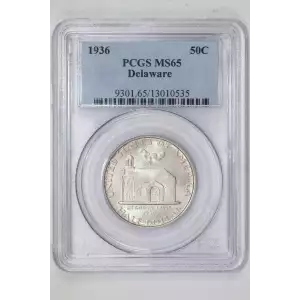 1936 50C Delaware