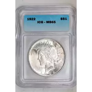 Peace Silver Dollar