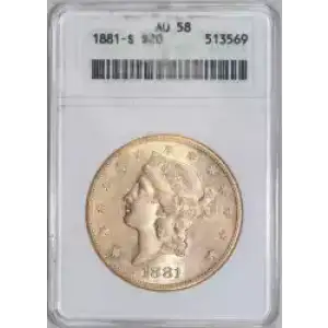 Double Eagles---Liberty Head 1849-1907 -Gold- 20 Dollar