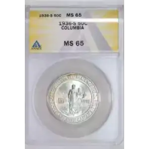 Classic Commemorative Silver--- Columbia, South Carolina, Sesquicentennial 1936 -Silver- 0.5 Dollar