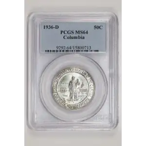 1936-D 50C Columbia