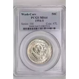 1954-S 50C Washington-Carver