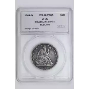 Half Dollars---Liberty Seated 1839-1891 -Silver- 0.5 Dollar