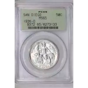 1936-D 50C San Diego