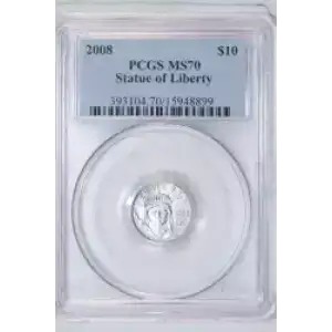 2008 $10 Statue of Liberty