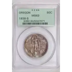 1938-S 50C Oregon