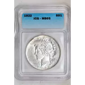 Peace Silver Dollar