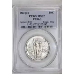 1938-S 50C Oregon
