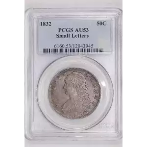 1832 50C Small Letters