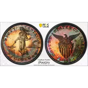 PHILIPPINES Silver 50 CENTAVOS (3)