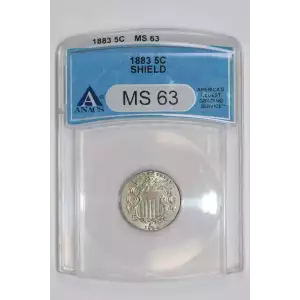 Nickel Five Cent Pieces-Shield 1866-1883