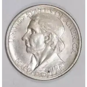 Classic Commemorative Silver--- Daniel Boone Bicentennial 1934-1938-Silver- 0.5 Dollar