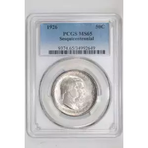 1926 50C Sesquicentennial