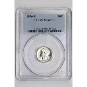 1936-S 10C, FB